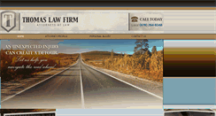 Desktop Screenshot of dmthomaslaw.com